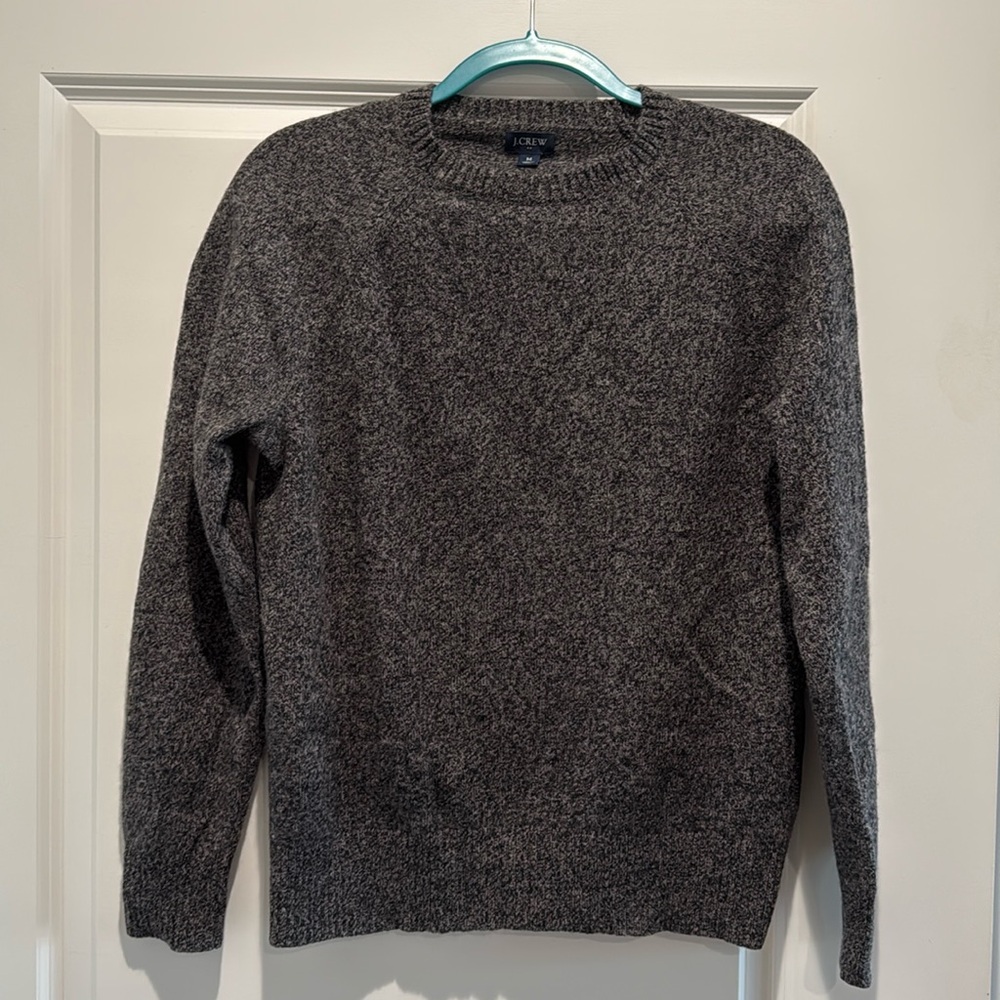 J. Crew Men’s Wool Blend Crewneck Sweater